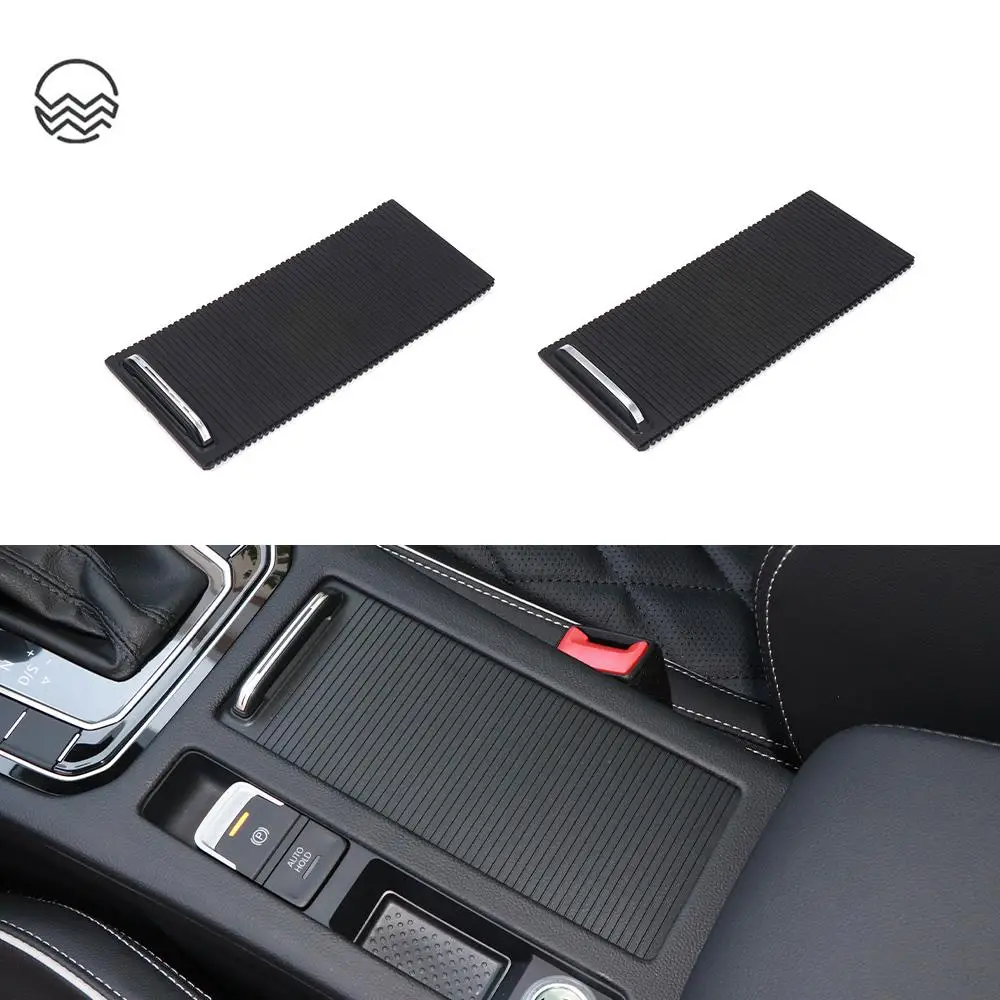 

For Volkswagen Passat B8L Center Armrest Box Cover Plate Cup Holder Pull Curtain Glove Box Storage box Sliding Push-pull cover