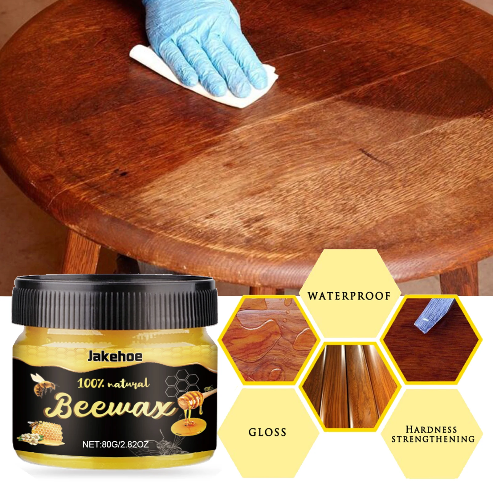 Wood Floor Wax Polish Care Product Non Toxic
