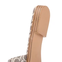 Classic Simple Design Wearable Comfortable Anti-slip Sole Letter Printed Slippers Seasonal New Summer Fashion Women's Sandals - Image 6