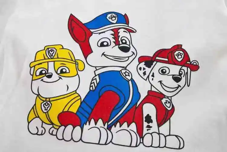 남아용 의류 세트, 귀여운 PAW 순찰 데님 재킷, 티셔츠, 청바지, 캐주얼 키즈 운동복, 3 개 세트, 용수철 가을 신제품