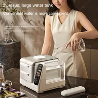 Electric Steamer Stainless Steel Intelligent Multi-function Double-layer Large-capacity Cooking Integrated Reservation Steam Pot 2