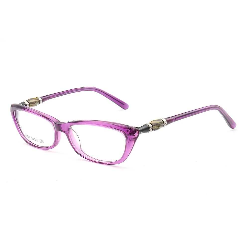 EAGWOO Acetat Brillen Frauen Vollrand Optische Rahmen Rezept Schauspiel Cateye Myopie Auge Brille Entworfen hohe Dioptrien
