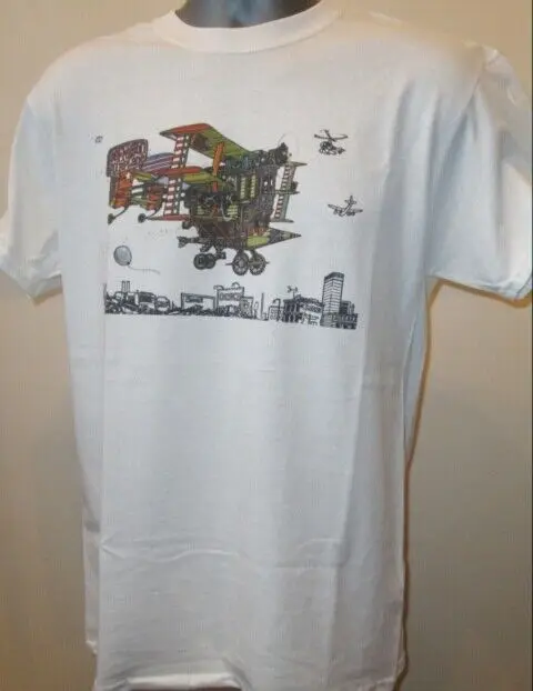 Maglietta Baxters Di Aeroplani Di Jasper 1960S Rock Music Grateful Dead Creedence R343