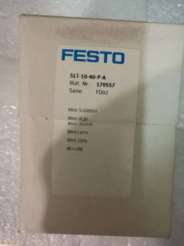

Новый цилиндр Festo SLT-10-40-P-A 170557 в коробке, бесплатная доставка, 1 шт.