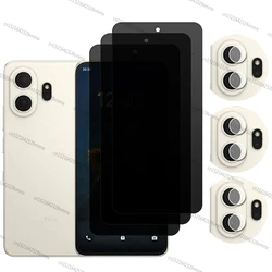 Enhanced Privacy Tempered Glass Screen Protector for TCL NxtPaper 70 Pro (Buy 3Glass Get 3Lens)