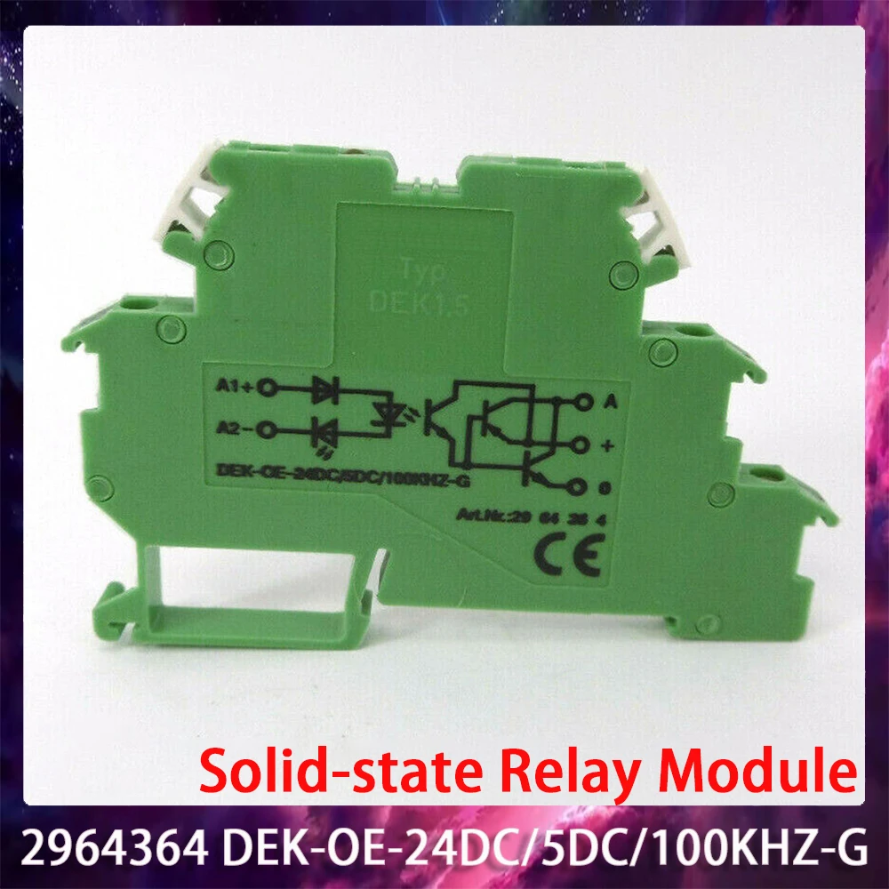 

2964364 DEK-OE-24DC/5DC/100KHZ-G Solid-state Relay Module Fast Ship Works Perfectly High Quality