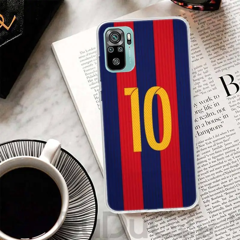 Football Themed Premium Phone Case Cover - Vibrant Number 7, 10, 30 Design