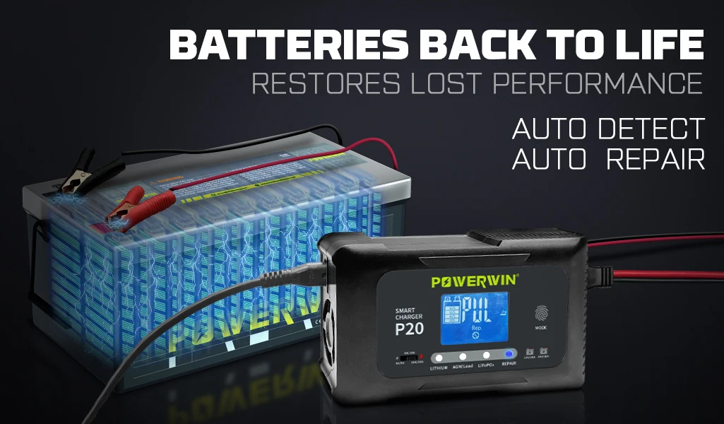 24v10a p20, reparo automático de pulso lcd
