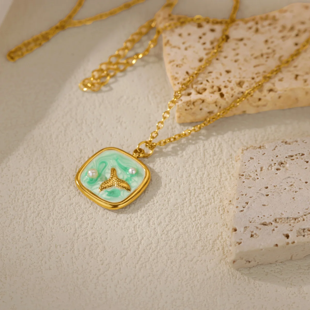 bijoux femme Enamel Pendant Jewelry Choker Aesthetic