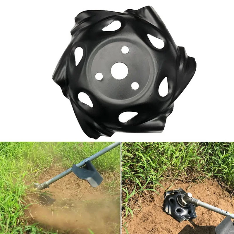 Universal Grass Trimmer Head Mower Alloy Weeding Tray Scraper Removes the Grass Root Weeder Cutter Parts Garden Tools