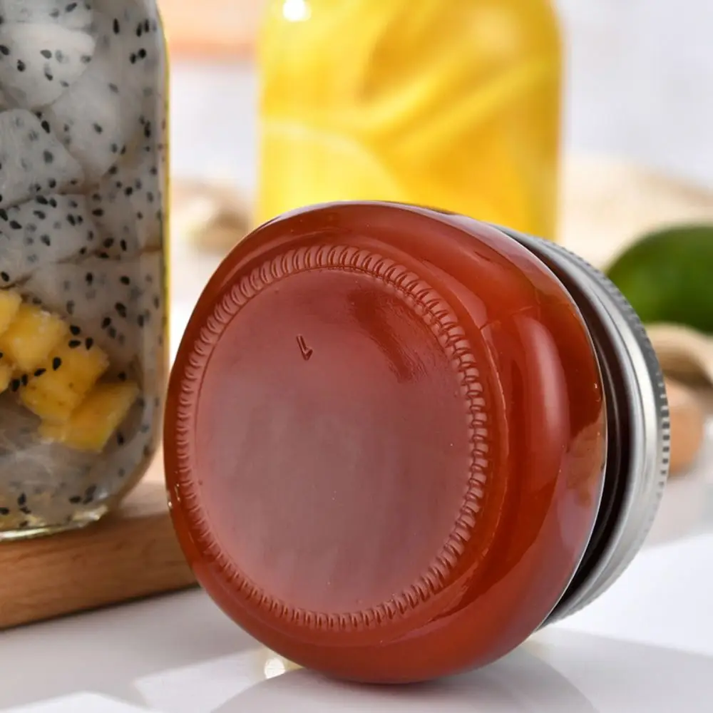 with Regular Mouth Lids Mason Jars with Sliver Lids Reusable Recyclable Microwave Safe Glass Canning Jars Food Grade 5