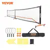 VEVOR Portable Pickleball Net System 22FT Full Court Official Regulation Size Pickle Ball Nets Indoor & Outdoor with Court Line 1