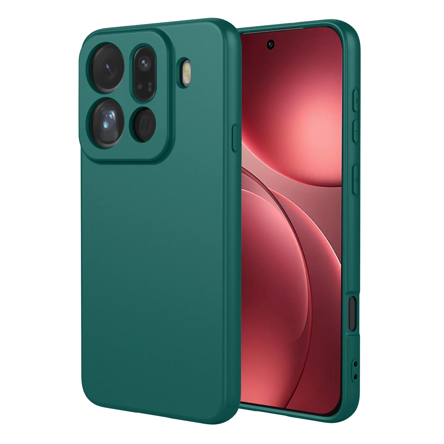 Enhanced Liquid Silicone Protective Case - Soft and Flexible TPU Cover