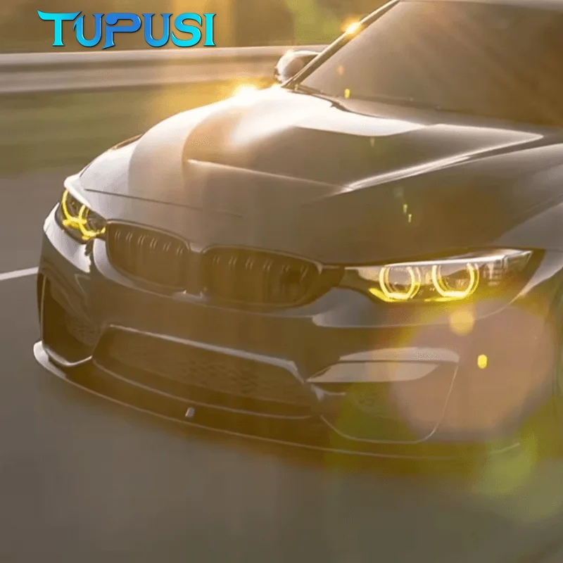 BMW M3 M4 2014 2015 2016 2017 F36 F32 F82 F80 F33 LCI 어댑티브 헤드라이트 주간 주행등 DRL 보드용 노란색 모듈 칩