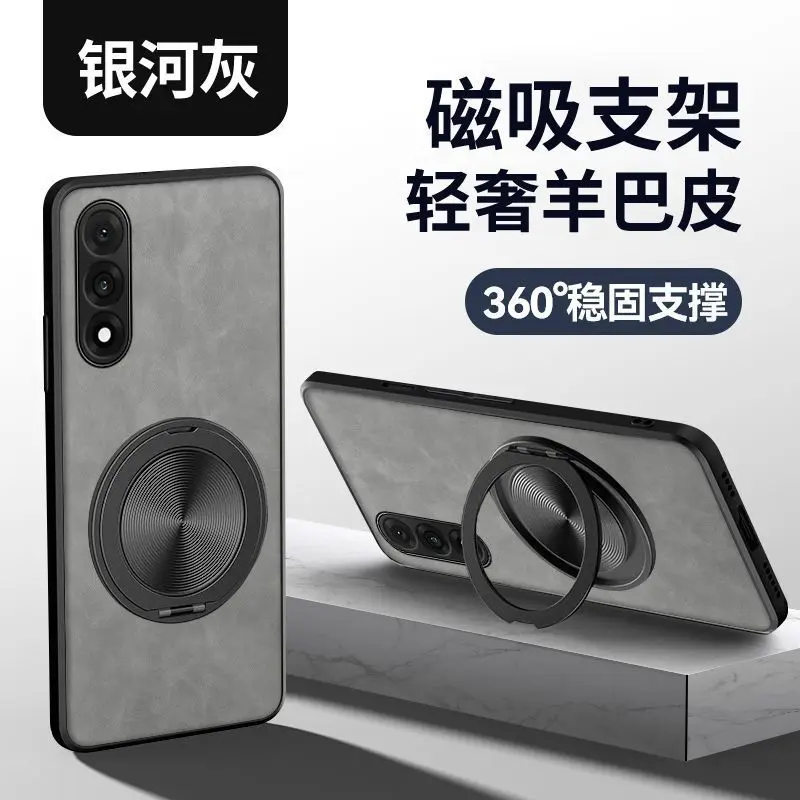 Ultra Slim Hard Frosted Cover with Ring Stand
