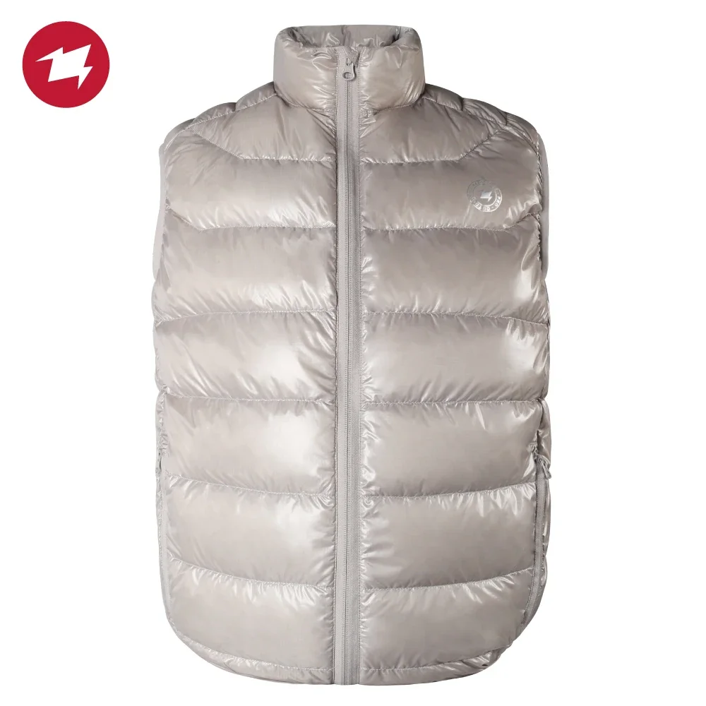Down Vest Sleeveless Jacket Ultralight Goose Down Waistcoat for Hiking Climbing Skiing for Unisex AEGISMAX down jackets