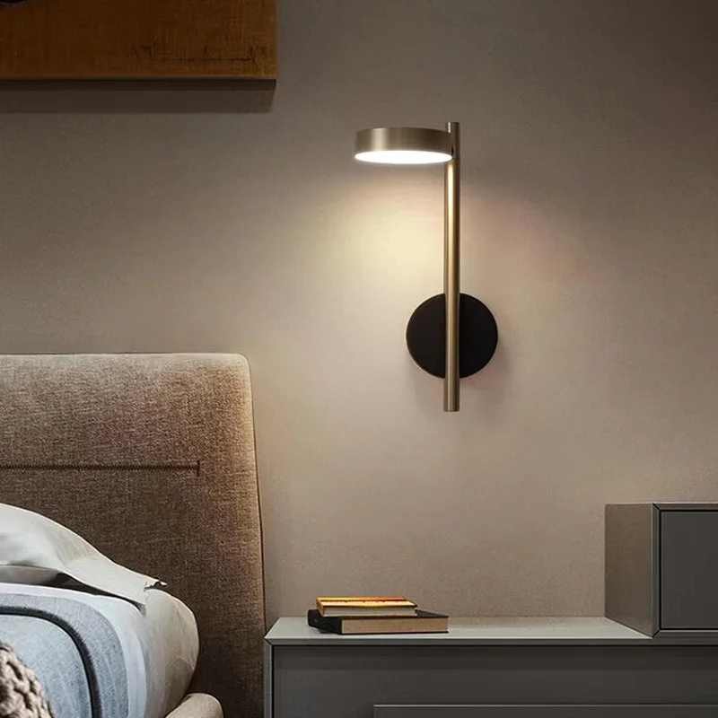 Modern Bedroom Bedside LED Wall Lamp Home Wall Lights Indoor Lamps Bedside For Bedroom Decor Lighting Fixture