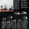 10/20/30/50pcs Tube Glass Dome Cloche Cover Microlandscape Holder Bell Jar For DIY Flower Plants Vase Table Ornaments Home Decor 6