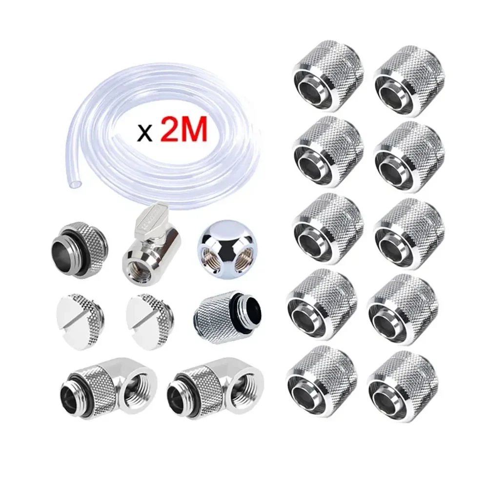 Zemod-pc Water Cooling Mangueira Fitting Kit g1 Acessórios de Tubo Macio Torção Rápida 9.5*12.7 10*13 10*16 mm Mangueira - Imagem 2