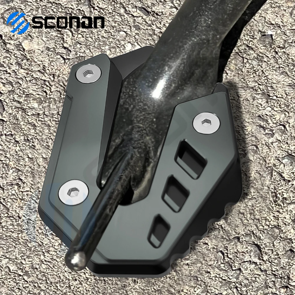 

Motorcycle Accessories CNC Aluminum Kickstand Side Stand Extension Enlarger Pad For YAMAHA YZF R7 YZFR7 YZF-R7 yzfr7 2022