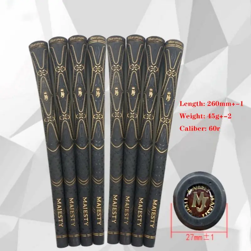 

Golf Club Grip Standard Unisex Rubber 45g Soft Non-Slip Durable Golf Iron/Wood Grip