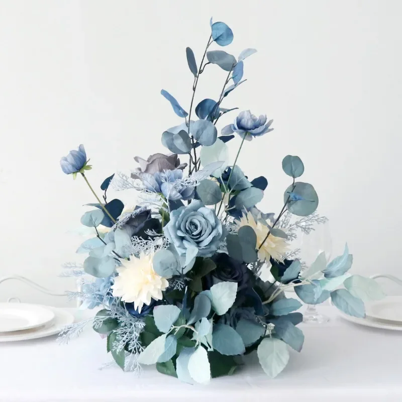 StandingArtificialFlowerArrangementforBirthdayBanquetHotel