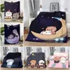 Cute Bubu and Dudu Series Printed Blanket Picnic Blankets Warm Blanket Soft and Comfortable Blanket Home Travel Birthday Gift 1