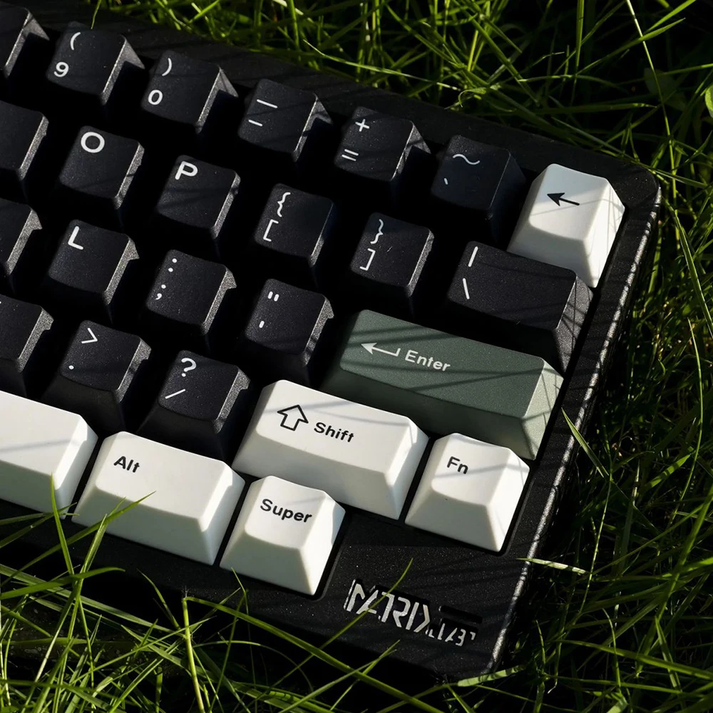 TUT 용수철 잉크 염료 서브 키캡 세트, 두꺼운 PBT 체리 프로파일, 키보드 87 tkl 104 ansi xd64 bm60 xd68 xd84 BM87 BM65