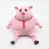 NEW Kids Creative Cartoon Sand Carving Cute Pig Decompression Pinch Pig Music Decompression Toy Squishy Gift 2