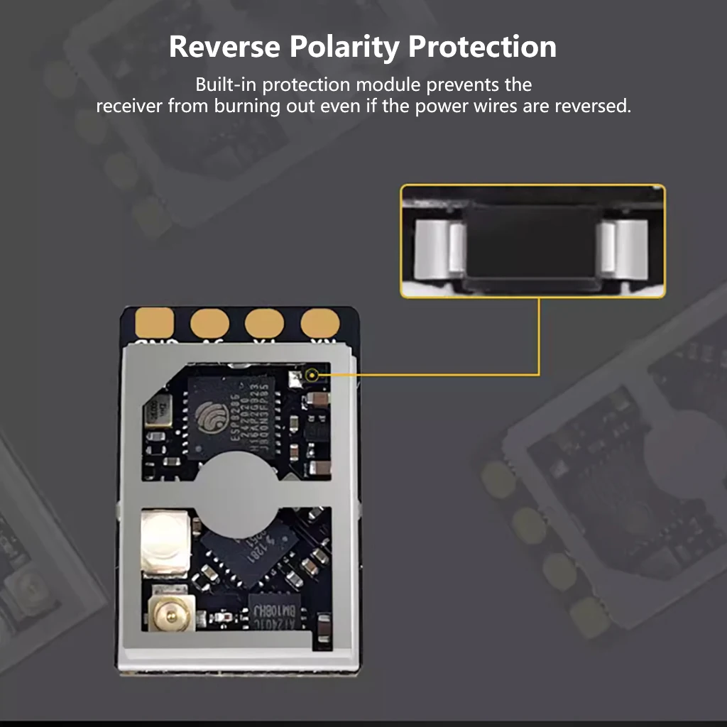 Récepteur ELRS 2.4G DarwinFPV Cement IP67 étanche 100mW