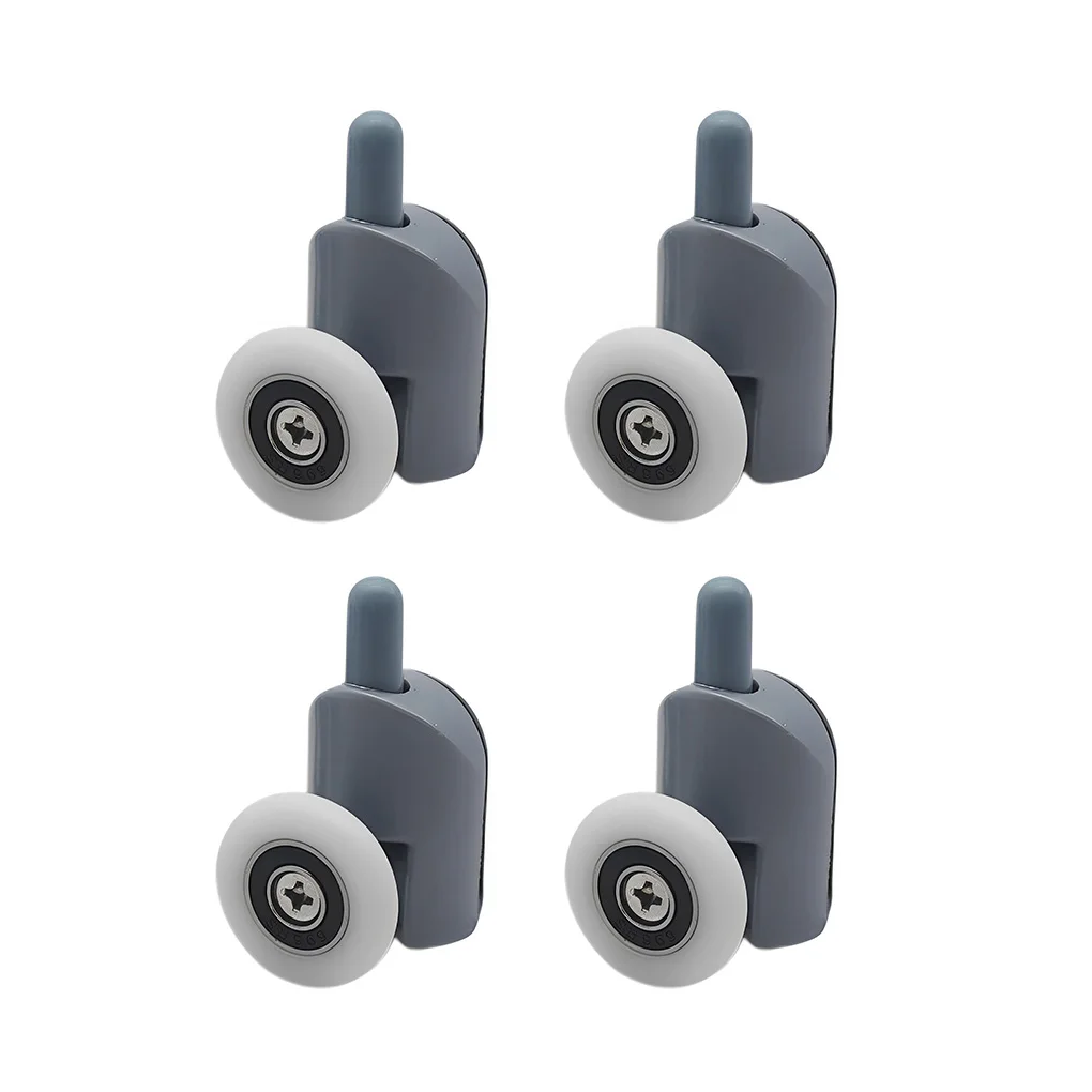 Home Shower Door Casters Replacement Living Room Cabinet Pulley Doors Wheel Roller Runner Spare Parts Upper 27mm