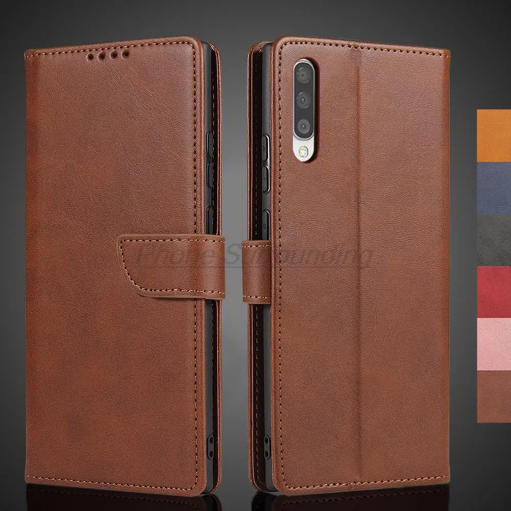 Leather Wallet Flip Cover – Protective PU Leather Phone Case Holster