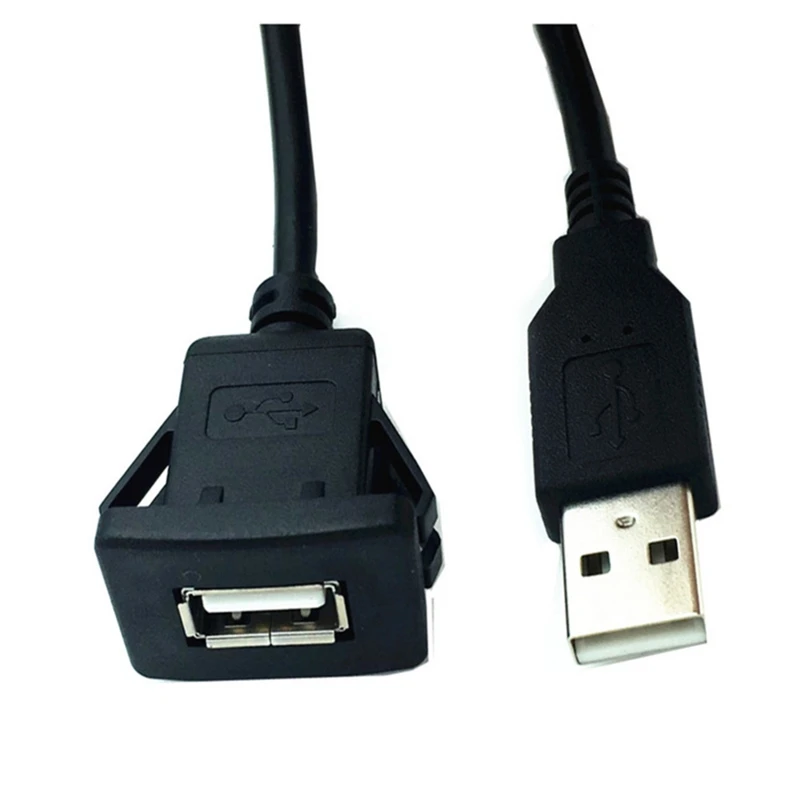 Presa USB da Pannello Cruscotto MP3 Cablata Auto Prolunga Incasso Femmina 5912