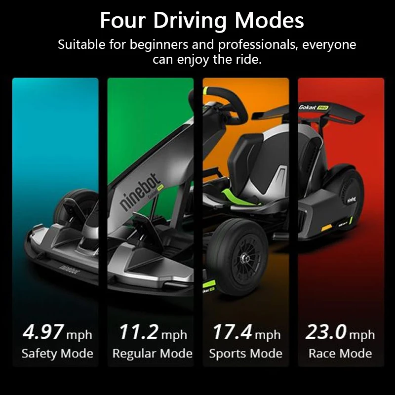 EU Stock Ninebot By Segway Gokart Pro2 Upgraded Version 4800W 43Km