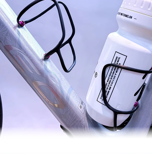 Mixed Carbon Fiber Water Bottle Cage Lightweight High Impact Resistant Scratch Resistant for Road MTB Bike 6