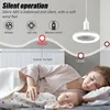 2 In 1 Ceiling Fan Lamps 3 Speeds Adjustable E27 Base Infinitely Dimmable for Living Room Bedroom Study LED Decorative Light 6