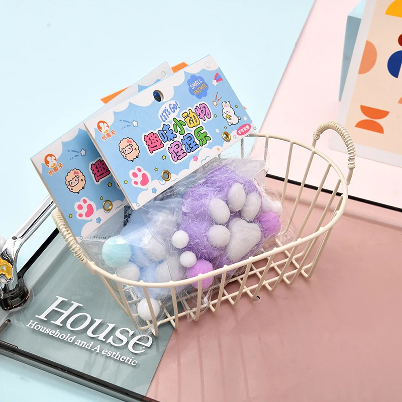 Cat Paw Squeeze Toys Kawaii Cute Slow Rebound Decompression Toy Children's Happy Sensory Toys Birthday Gift Home Decoration 3