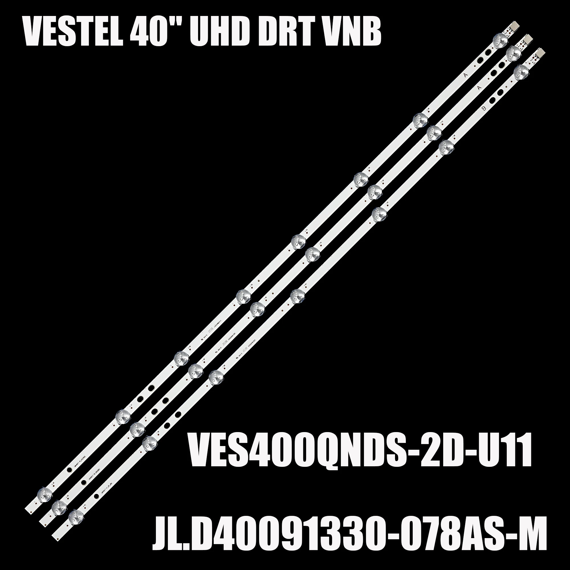 Lâmpada Led Backlight Strip para lg Lt40r500u Vestel 400drt Vnb A-tipo Ves400unds2d-n12 Lt-40c75002-b Lt-40v4200 40hb6t62l 40fb5001