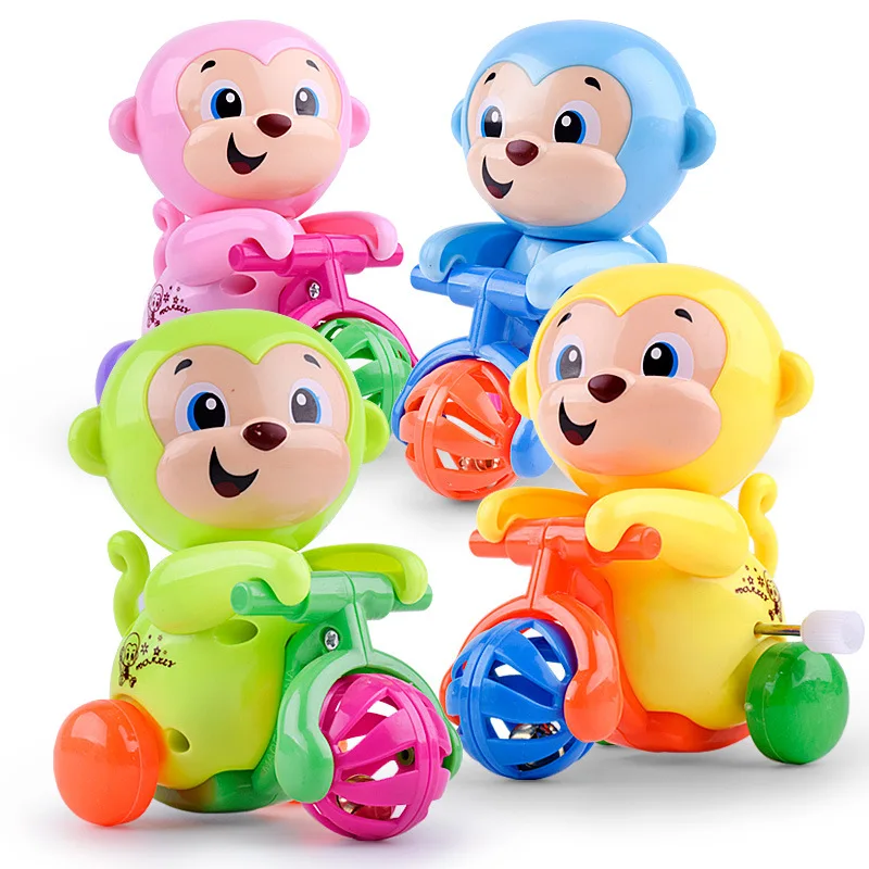 1 Piece Aircraft Clockwork Cute Cartoon Animals Wind Up Toys for Children Dog Shape Car Model Toy Baby Filed Gift for Kids