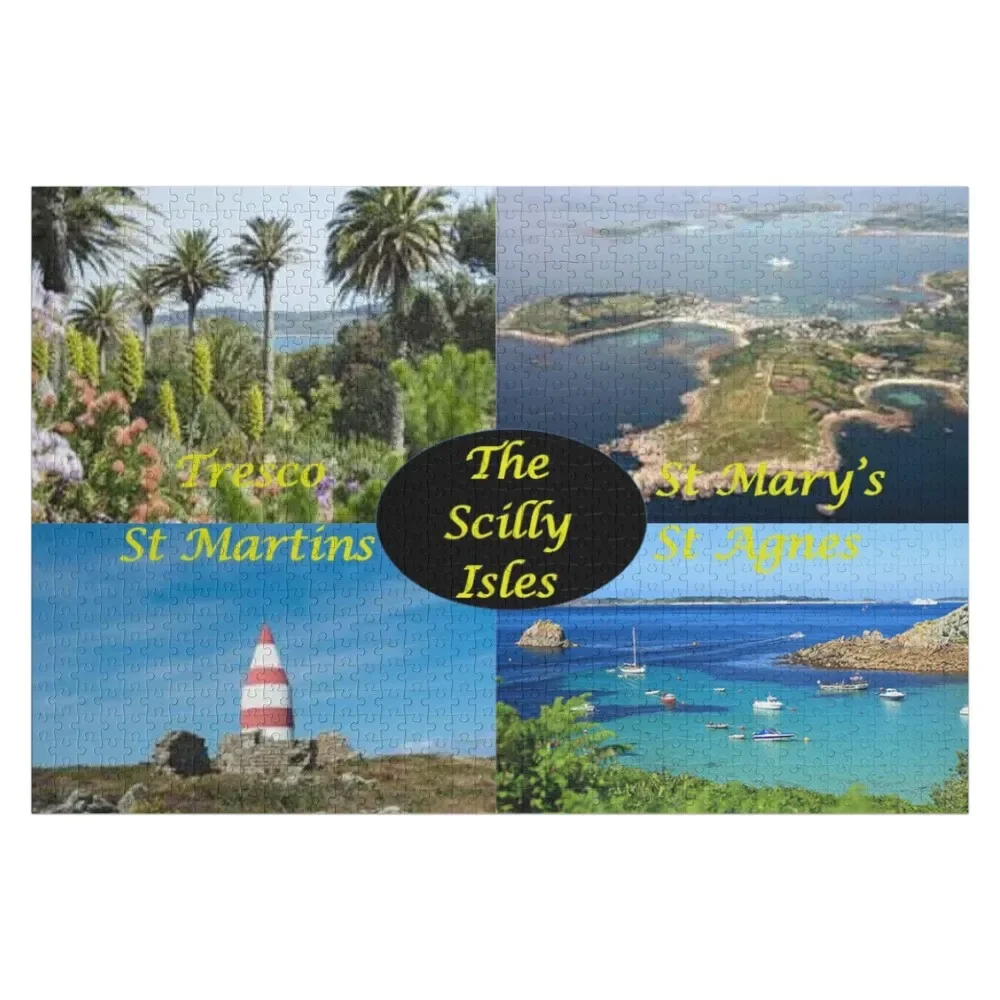 

the scilly isles Jigsaw Puzzle Personalised Anime Wood Animals Wooden Name Custom Personalized Puzzle