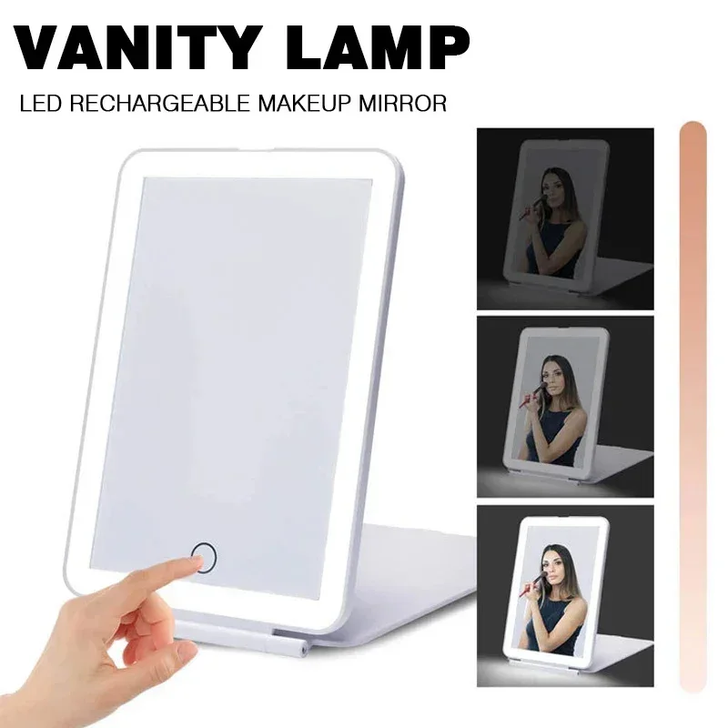 Portable Folding LED Makeup Mirror 2