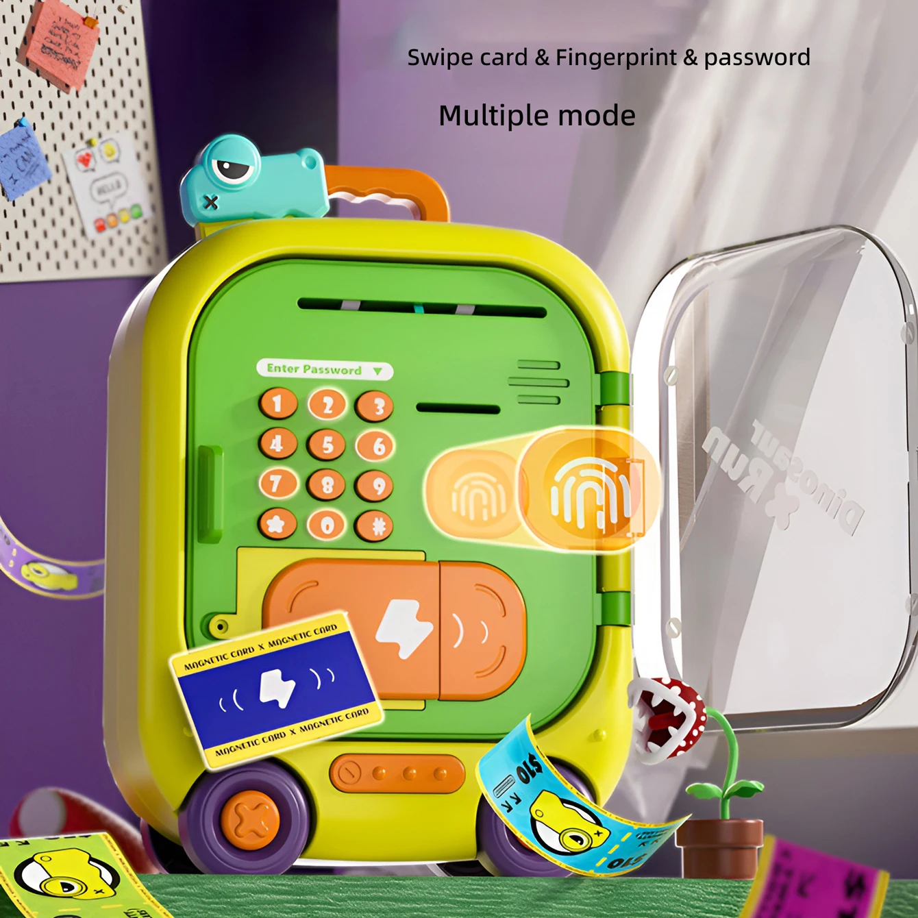 Children's Piggy Bank Multi-functional Password Box Gifts