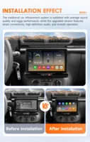 Hizpo-Electronique de voiture, Systèmes intelligents pour Cristaux en C3 C4, Aircorsynchronisation (Brésil) 2017 - 2023 Auto Radio Carplay, Android Auto GPS 4G 3