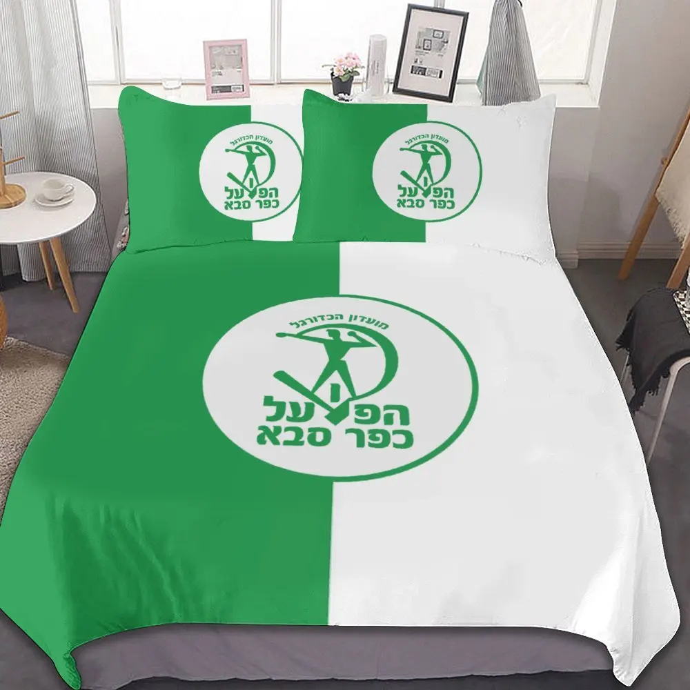 

Hapoel Kfar Saba Fc Bedding Set Duvet Cover Bedroom Comforter Single Twin King ​Size Quilt Cover Home Textile