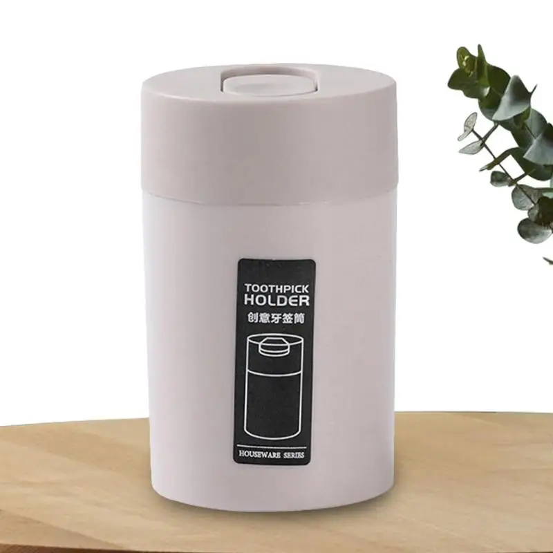 

Toothpick Holder Dispenser Toothpick Storage Container With Lid Toothpick Holder Toothpick Dispenser Organizer For Home Kitchen