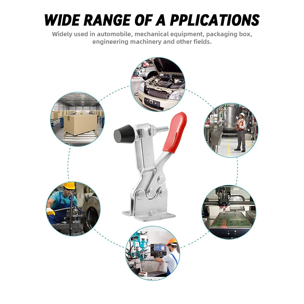 Toggle Clamps Set Horizontal Vertical Clamp Hand Clip Tool for woodworking 27KG
