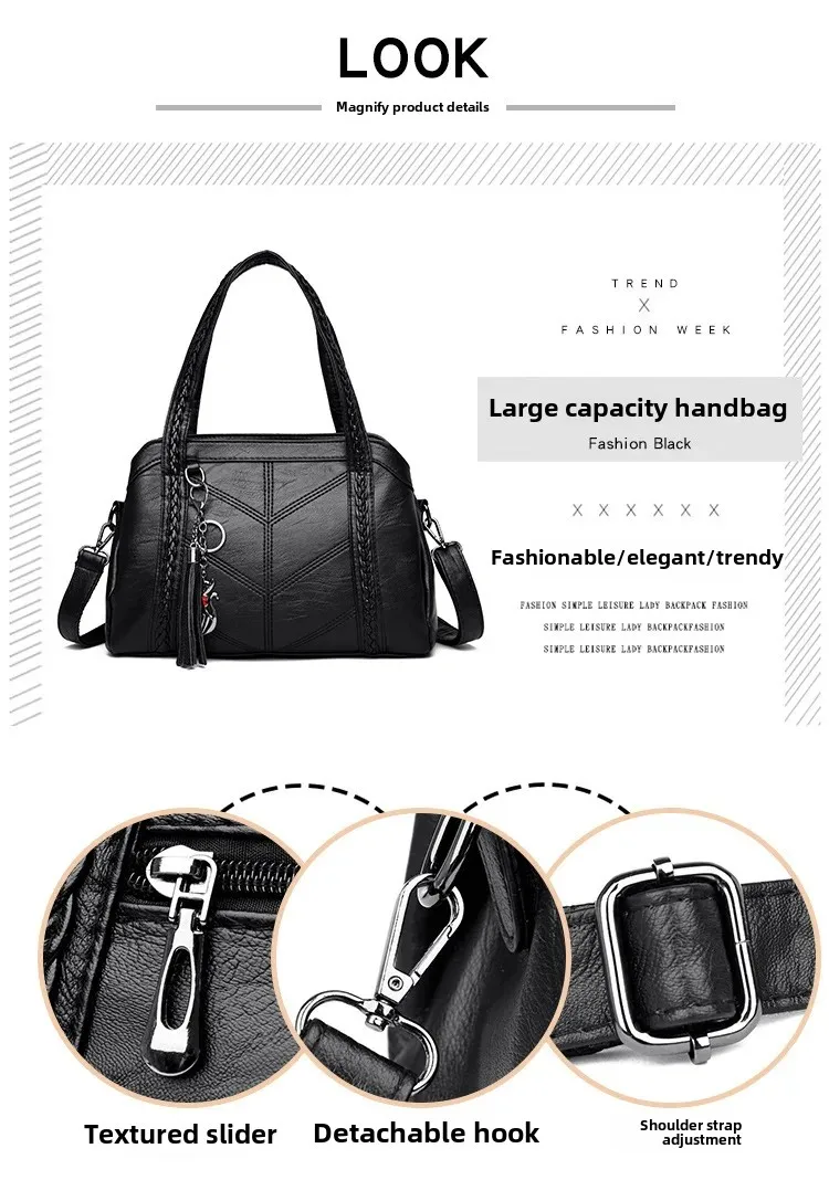 Stylish Women Leather Handbag