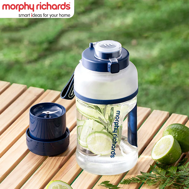 

MORPHY RICHARDS Portable Juicer Juice Maker For Outdoor Sports 2-in-1 Sports Water Bottle Tritan Material BPA Free 4 Colors