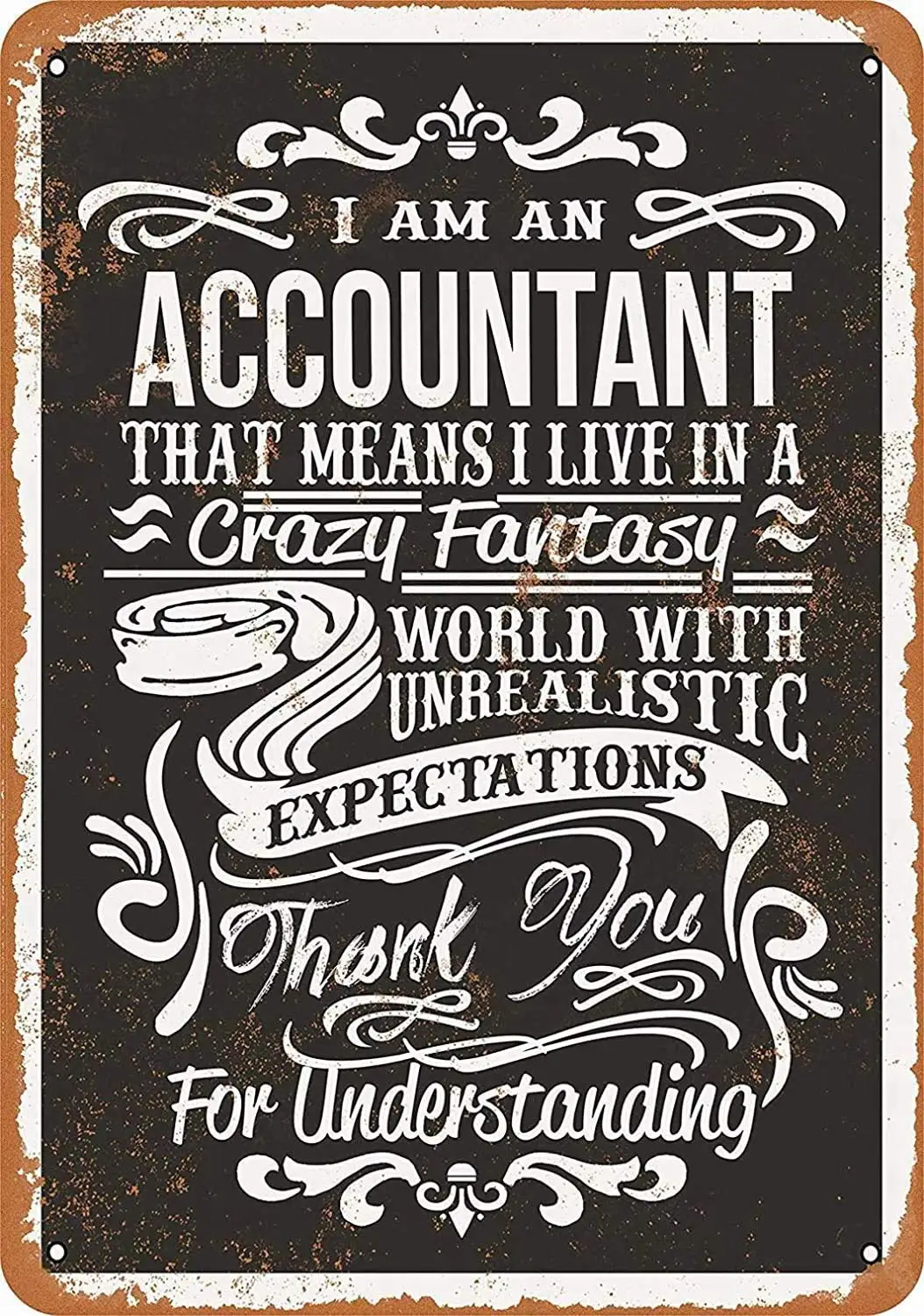 Винтажный жестяной знак 12x16, сумасшедшая тетрадь, забавное настенное искусство, домашний декор Винтажный жестяной знак 12x16, сумасшедшая тетрадь, забавное настенное искусство, домашний декор