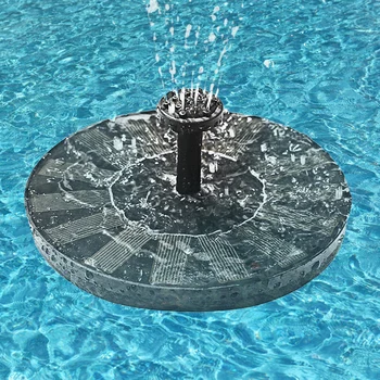 1W Solar Fountain Pump Lift 35-50CM Free Standing Floating Birdbath Water Pumps for Bird Bath Garden Pond Pool Fish Tank Outdoor - Image 2